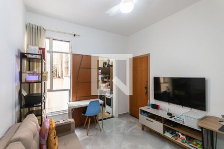 Sala de apartamento para alugar com 1 quarto, 29m² em Tijuca, Rio de Janeiro
