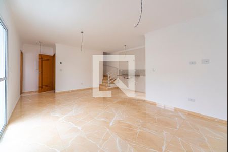 Sala de casa à venda com 3 quartos, 90m² em Vila Alzira, Santo André