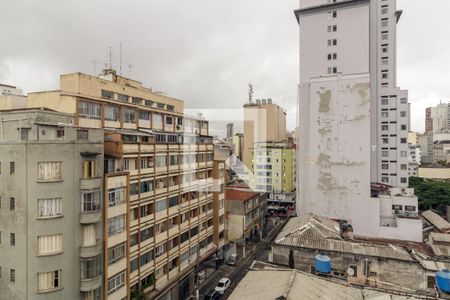Vista do Quarto de apartamento para alugar com 1 quarto, 28m² em Campos Elíseos, São Paulo