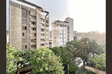 Vista Sala de apartamento à venda com 4 quartos, 165m² em Santo Antônio, Belo Horizonte