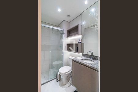 Banheiro de kitnet/studio para alugar com 0 quarto, 25m² em Butantã, São Paulo