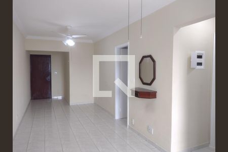 Sala de apartamento para alugar com 1 quarto, 70m² em Guilhermina, Praia Grande