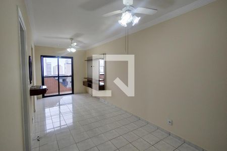 Sala de apartamento para alugar com 1 quarto, 70m² em Guilhermina, Praia Grande