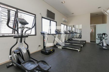 Apartamento para alugar com 37m², 1 quarto e 1 vaga Apartamento para alugar com 37m², 1 quarto e 1 vagaAcademia