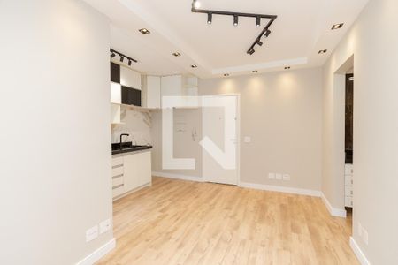 Sala de apartamento para alugar com 1 quarto, 37m² em Cidade Monções, São Paulo