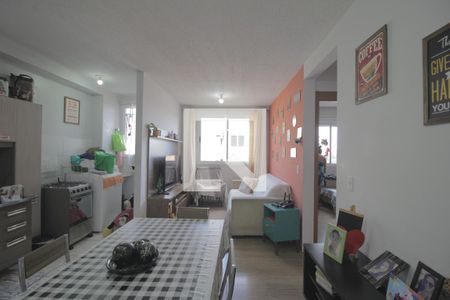 Sala de apartamento para alugar com 2 quartos, 50m² em Olaria, Canoas