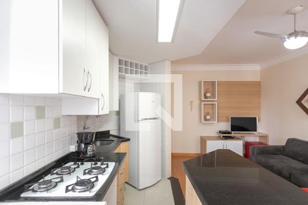 Apartamento para alugar com 34m², 1 quarto e sem vaga Apartamento para alugar com 34m², 1 quarto e sem vagaCozinha - Armários