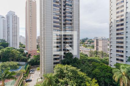 Vista da Varanda da Sala de apartamento à venda com 1 quarto, 35m² em Real Parque, São Paulo