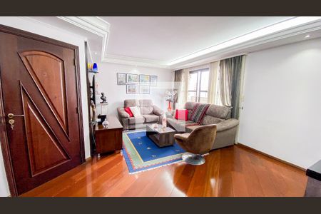 Sala de apartamento à venda com 4 quartos, 174m² em Vila Bastos, Santo André