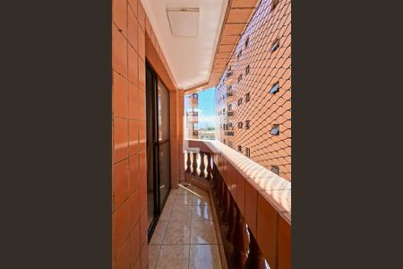 Sacada da Sala de apartamento para alugar com 2 quartos, 73m² em Caiçara, Praia Grande