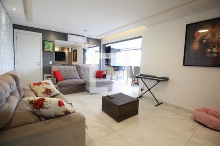 Sala de apartamento à venda com 3 quartos, 140m² em Vila Dom Pedro I, São Paulo