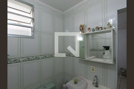Banheiro da Suíte de casa à venda com 2 quartos, 125m² em Parque Continental Ii, Guarulhos