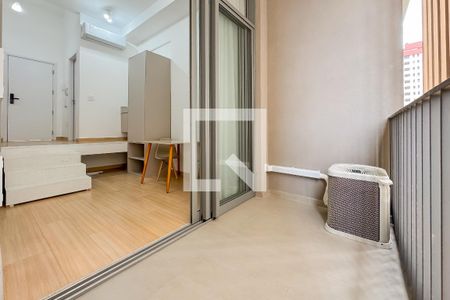 Studio para alugar com 36m², 1 quarto e sem vaga Studio para alugar com 36m², 1 quarto e sem vagaVaranda