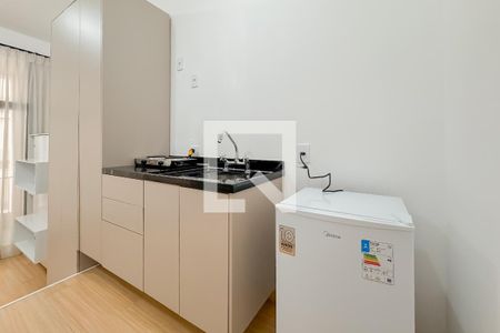 Studio para alugar com 36m², 1 quarto e sem vaga Studio para alugar com 36m², 1 quarto e sem vagaCozinha