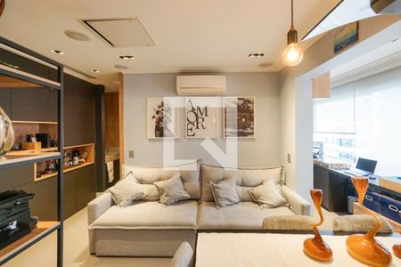 Sala de apartamento à venda com 1 quarto, 43m² em Tatuapé, São Paulo