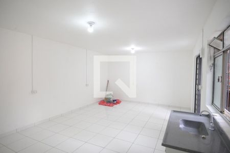 Sala/ Cozinha de kitnet/studio para alugar com 1 quarto, 50m² em Vila Moinho Velho, São Paulo