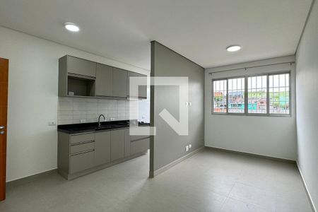 Sala de apartamento para alugar com 1 quarto, 43m² em Vila Sao Silvestre, Barueri