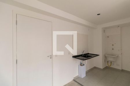 Sala e Cozinha Integrada de apartamento à venda com 2 quartos, 33m² em Vila Progresso (zona Leste), São Paulo
