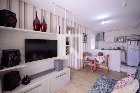 Sala  de apartamento para alugar com 2 quartos, 57m² em Jardim Celeste, São Paulo