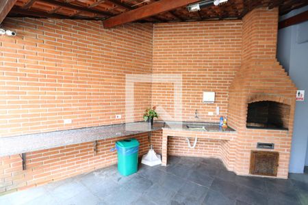 Área comum - Churrasqueira de apartamento para alugar com 1 quarto, 56m² em Jardim Parque Morumbi, São Paulo