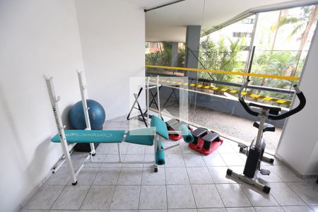 Área comum - Academia de apartamento para alugar com 1 quarto, 56m² em Jardim Parque Morumbi, São Paulo