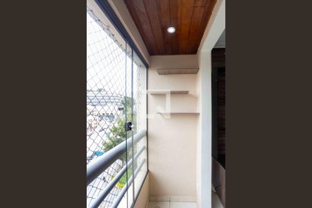 Varanda da Sala de apartamento para alugar com 2 quartos, 51m² em Parque das Jabuticabeiras, Diadema