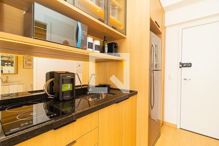 Studio para alugar com 28m², 1 quarto e sem vaga Studio para alugar com 28m², 1 quarto e sem vagaCozinha