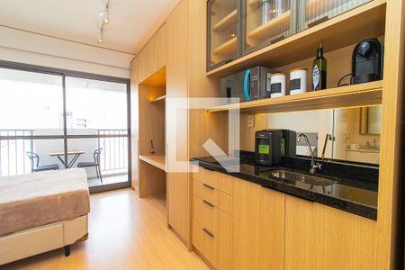 Studio para alugar com 28m², 1 quarto e sem vaga Studio para alugar com 28m², 1 quarto e sem vagaCozinha