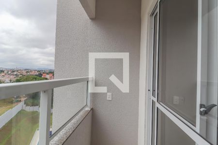 Sacada da Sala  de apartamento à venda com 3 quartos, 54m² em Jardim Carlos Gomes, Jundiaí