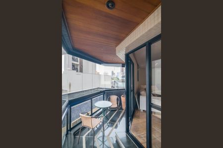 Varanda da Sala de apartamento à venda com 4 quartos, 211m² em Jardim, Santo André