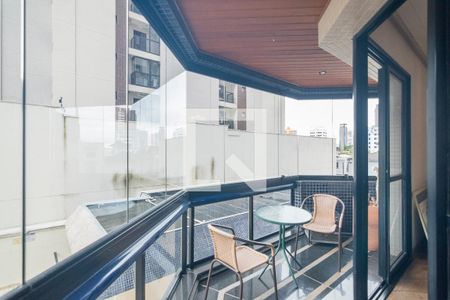 Varanda da Sala de apartamento à venda com 4 quartos, 211m² em Jardim, Santo André