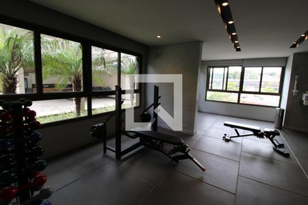 Área comum - Academia de kitnet/studio para alugar com 1 quarto, 25m² em Vila Andrade, São Paulo