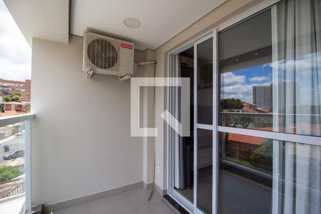 Varanda da Sala  de apartamento para alugar com 1 quarto, 33m² em Jardim Faculdade, Sorocaba