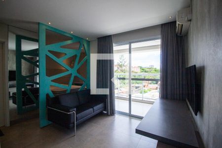 Sala  de apartamento para alugar com 1 quarto, 33m² em Jardim Faculdade, Sorocaba