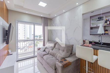 Sala de apartamento à venda com 2 quartos, 50m² em Jaguaribe, Osasco