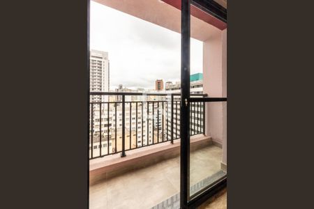 Varanda de kitnet/studio para alugar com 1 quarto, 25m² em Vila Buarque, São Paulo