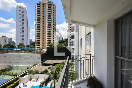 Varanda de apartamento para alugar com 2 quartos, 80m² em Real Parque, São Paulo