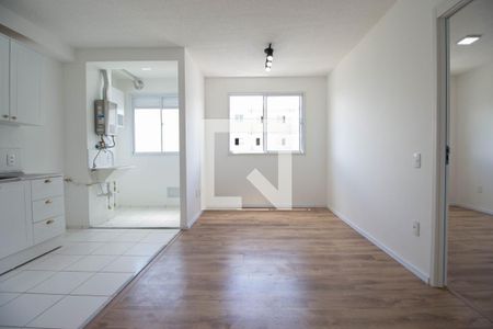 Apartamento para alugar com 36m², 1 quarto e 1 vagaVista geral do apartamento