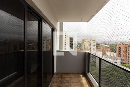 Varanda da Sala de apartamento para alugar com 3 quartos, 179m² em Vila Nova Conceição, São Paulo