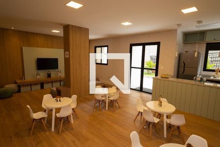 Apartamento à venda com 55m², 2 quartos e 1 vagaÁrea comum - Salão de festas
