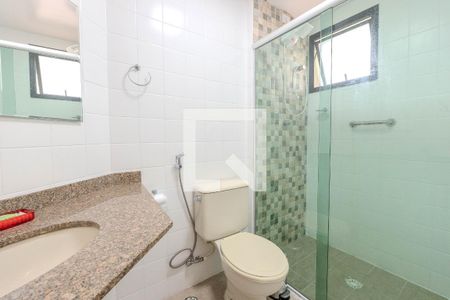 Banheiro de kitnet/studio para alugar com 1 quarto, 30m² em Bela Vista, São Paulo