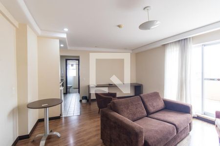 Sala de apartamento para alugar com 1 quarto, 63m² em Centro, São José dos Pinhais