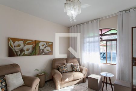 Sala de Estar - Casa 1 de casa à venda com 7 quartos, 300m² em São Salvador, Belo Horizonte