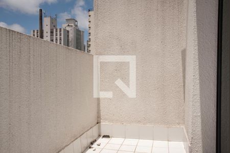 Varanda do Studio de kitnet/studio para alugar com 1 quarto, 39m² em Vila Clementino, São Paulo