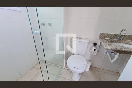 Banheiro de apartamento para alugar com 2 quartos, 47m² em Engordadouro, Jundiaí