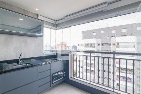 Varanda de apartamento à venda com 2 quartos, 63m² em Vila Assunção, Santo André