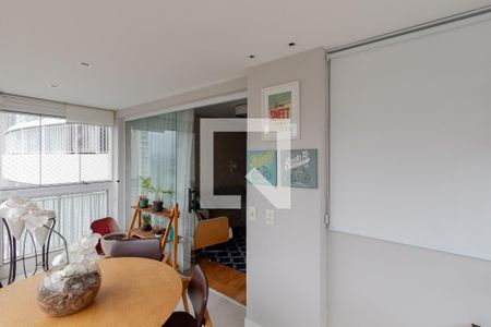 Varanda da Sala de apartamento à venda com 2 quartos, 75m² em Cidade Monções, São Paulo