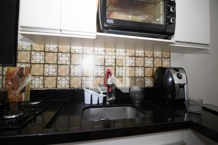 Cozinha de apartamento para alugar com 2 quartos, 40m² em Guará Ii, Brasília