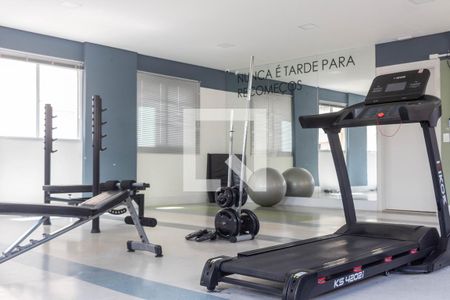 Apartamento para alugar com 41m², 2 quartos e sem vaga Apartamento para alugar com 41m², 2 quartos e sem vagaÁrea comum - Academia