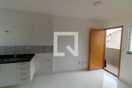 Sala/ Cozinha  de apartamento para alugar com 2 quartos, 41m² em Vila Granada, São Paulo